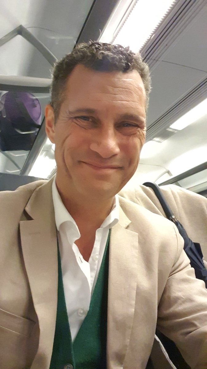 Director of @CMEPUK1 @Steven_Woolfe on the train for an appearance on @BBCNewsnight  @bbcnews tonight at 10.30. Discussing @ukhomeoffice plans to house new asylum applicants on a barge. 
#comment #commentator #news #newsupdate #currentaffairs