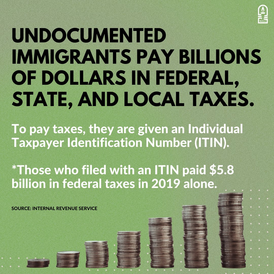 Undocumented immigrants pay BILLIONS in taxes.