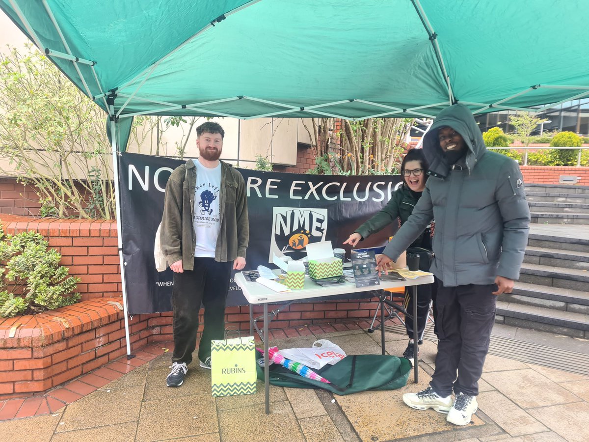 What a great Day 3 at #NEU2023 warm, supportive &amp; welcoming responses from many members. Thank you, even bringing us tea &amp; treats! 🙏❤️

Unfortunately, we've had a less warm response from some NEU &amp; venue staff - check out the video in this thread. Is this democracy or hostility?