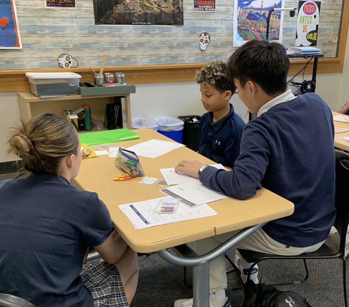 jason_eist's tweet photo. Bullis Student Tutors working with our lower school students after school making HW fun and empowering!!!! https://t.co/7jMrHV8o0U