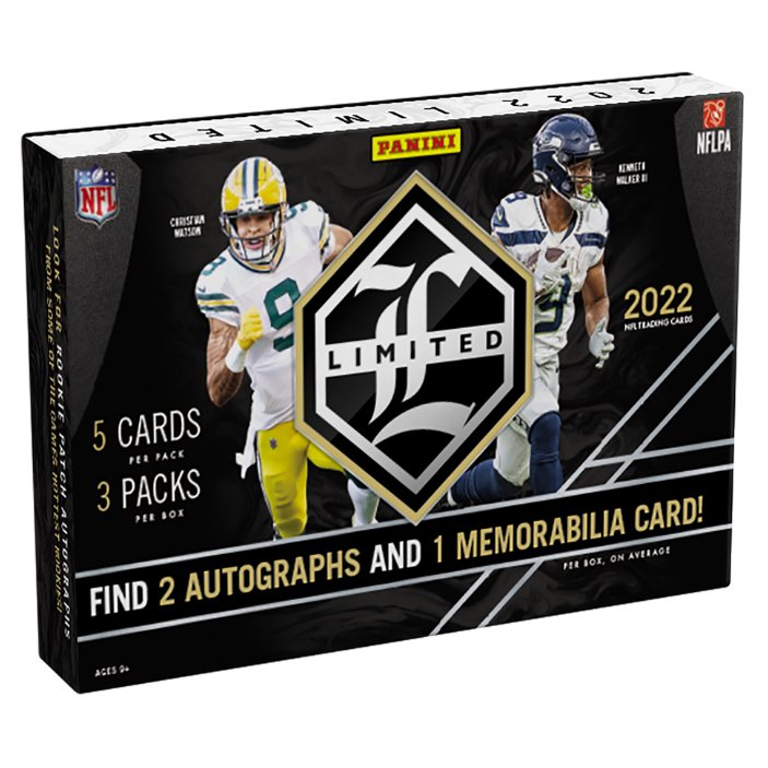 Exciting news! The 2022 Panini Limited Football is now available at diamondcardsonline.com! Shop now and discover the hottest football cards  of the season! #PaniniLimited #LimitedFootball #FootballCards #WhoDoYouCollect #Collect #TheHobby #Panini