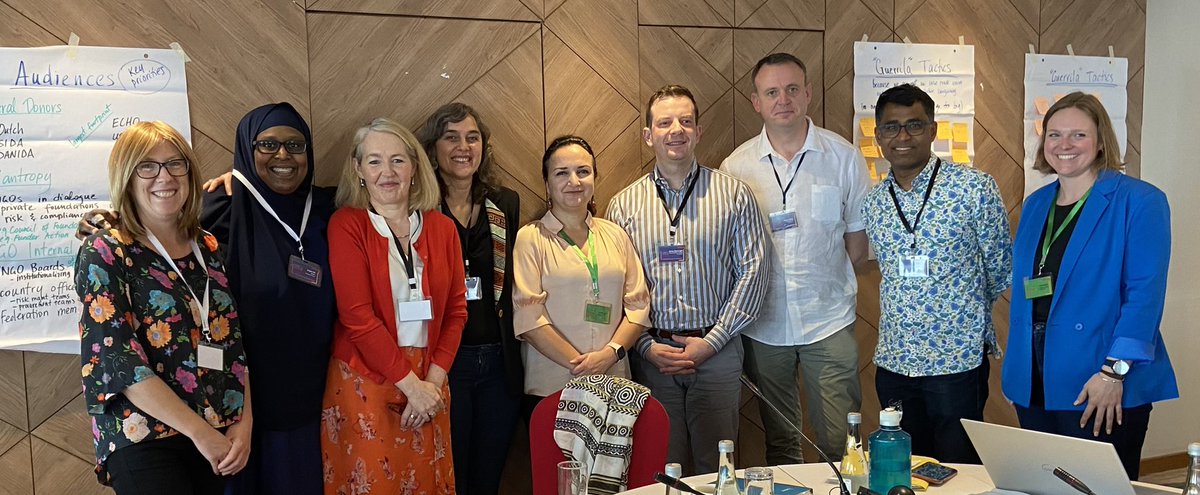 SofiaSprechmann's tweet image. So inspired by the #PledgeforChange retreat led brilliantly by @Adesoafrica. The amazing @DeganAli brought us together; this group is fully committed to deep change in our organizations and sector.