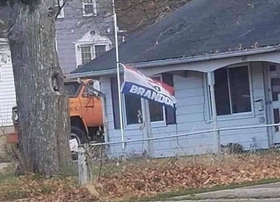 Let’s Go Brandon flags being flown at half staff is the single most hilarious thing I have ever seen