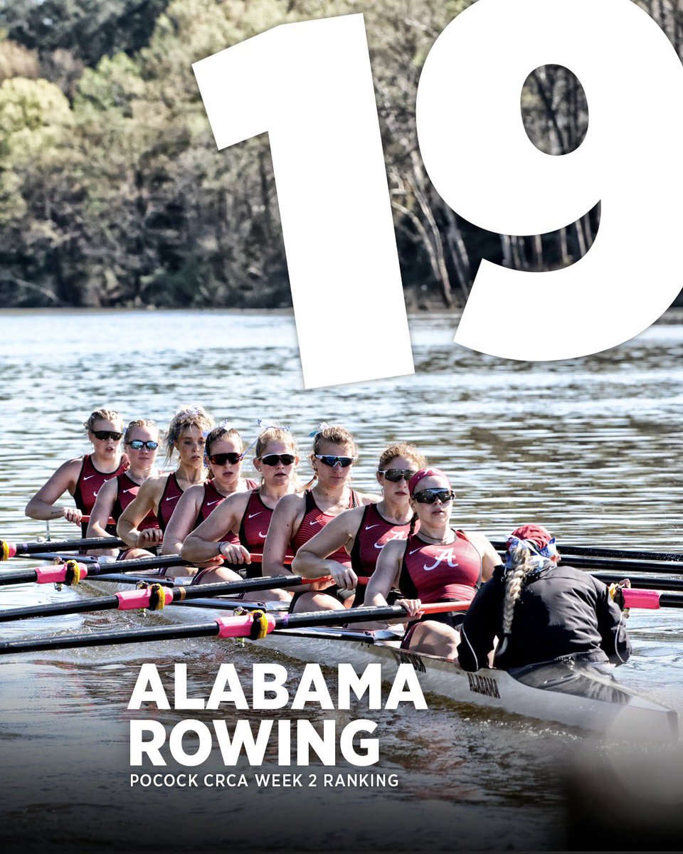 Alabama Rowing tweet media