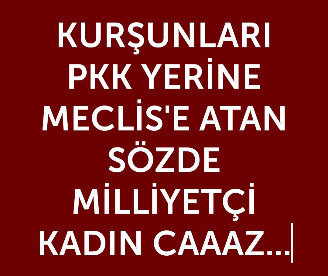 Güneydoğuda PKK tarafından 40 ın üzerinde Ak partili görevli katledildi.
Ak partili birinin mecliste mermi attığını gördünüzmü?
Toplum tehtit edilemez.

#AKPyeOyYok muş Takiyyeci Muhalefet
#MaceraYokReisVar #AKPartiyeOyCok
#SONDAKİKA #GRAMALTIN 
Yeniden Refah / Togg  / New York