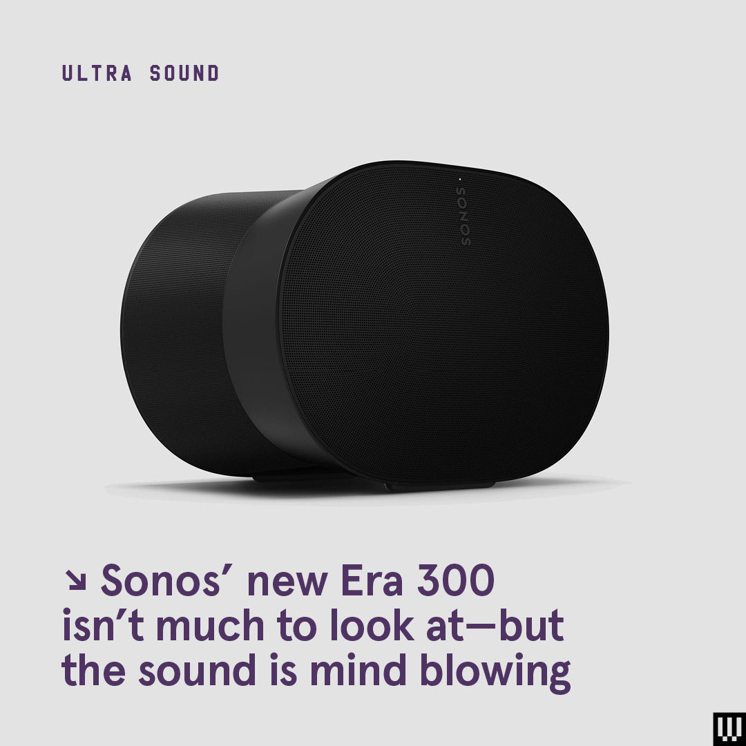 WIRED on Twitter: "When comes to Sonos' new speaker—don't a book its cover. Sure, it has looks only a mother love. But if you shut your eyes and