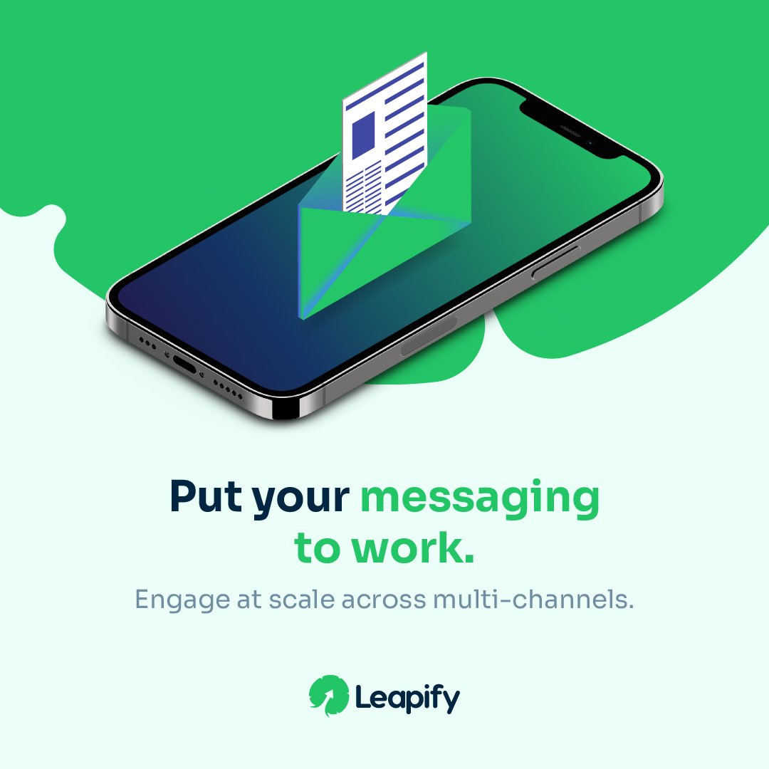 leapifyai's tweet image. The power of multi-channel messaging lies in its ability to combine messages from different platforms into one centralized inbox. 🎯 Experience improved response times, consistent messaging, and better team collaboration 🚀

#MultiChannelMessaging #Leapify