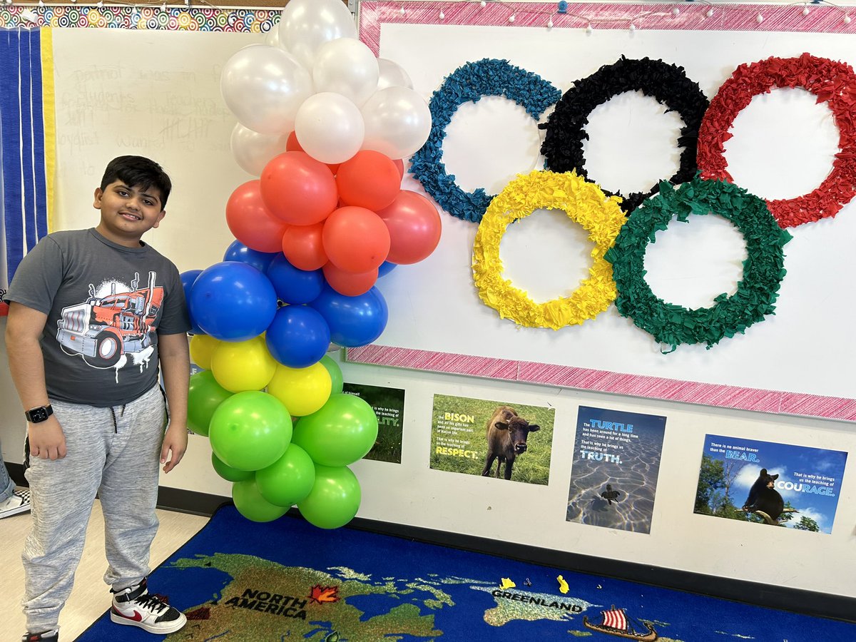 Multiplication Olympics prep and decorating is underway! We have been working HARD on quick recall of facts for the past 2 weeks. Classroom multiplication olympics will be held tomorrow and we are EXCITED! <a href="/FMPSD/">Fort McMurray Public School Division</a> <a href="/McNeillyfmpsd/">@DaveMcNeilly</a>