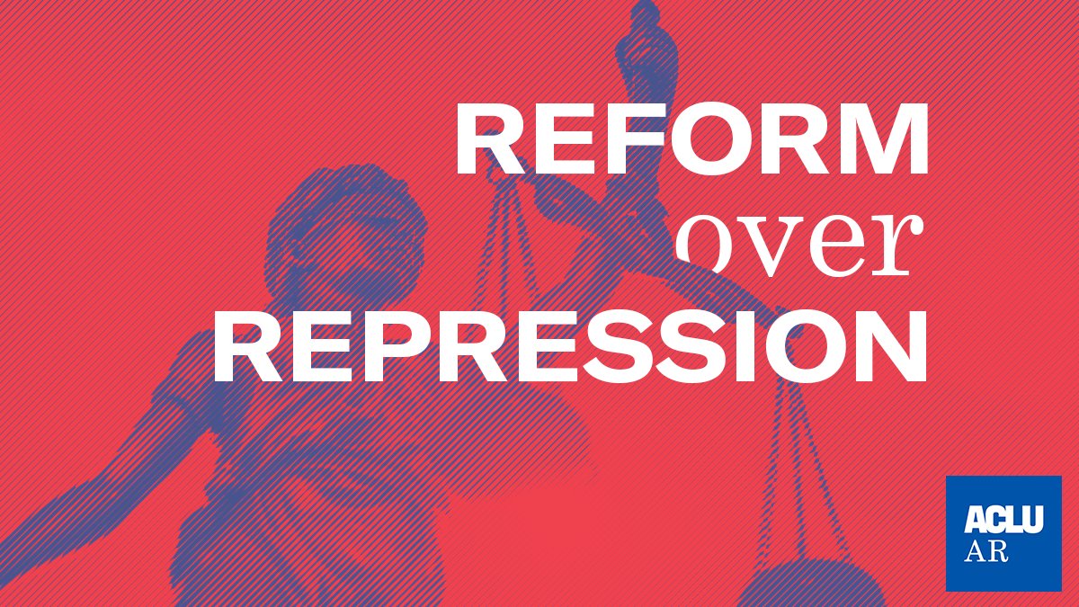 ArkansasACLU's tweet photo. If more incarceration meant lower crime rates, Arkansas would have one of the lowest crime rates in the country.  Instead, politicians have introduced a 132-page bill that would only add to the problem. 🧵 https://t.co/Lhk7pVf2mj