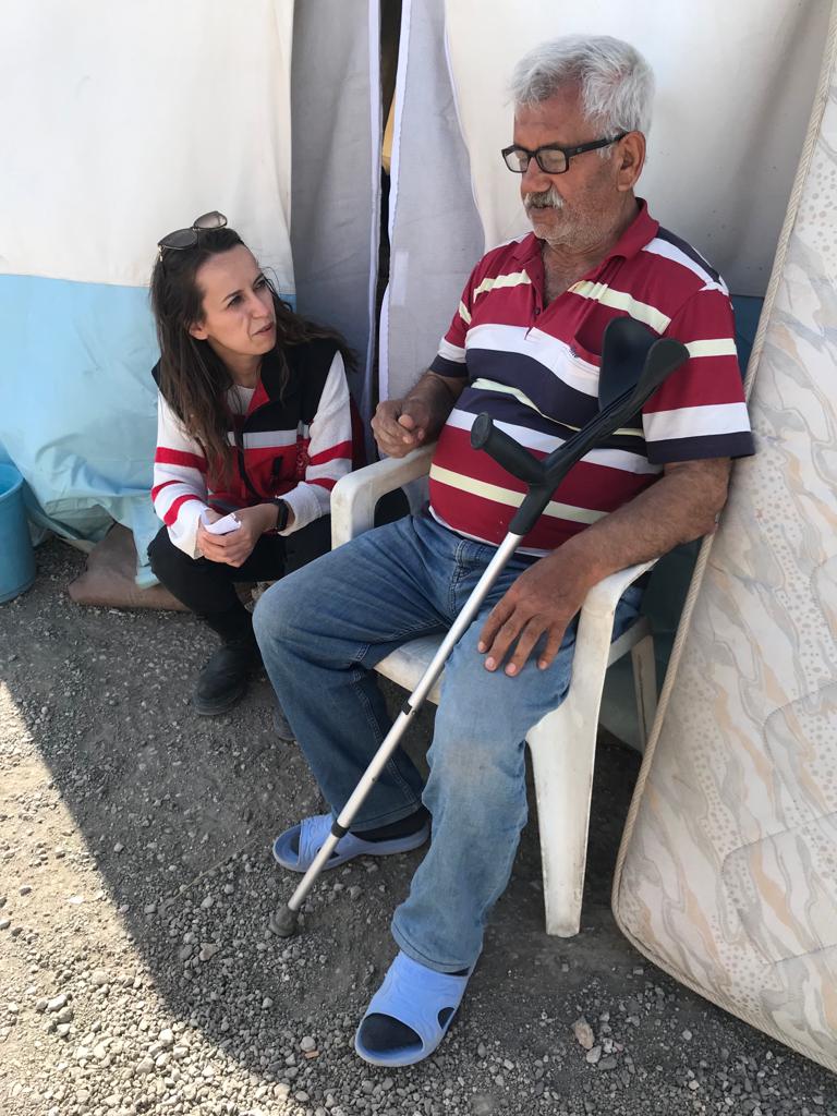 BalamanYmaz's tweet photo. Çadır kentlerde engel tanımayan vatandaşlarımız ile görüşmelere devam ediyoruz. https://t.co/S8Cw9FrPHs
