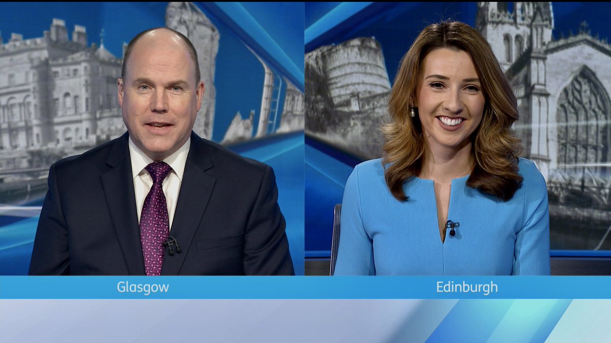 STVCourtney's tweet photo. Delighted to have made my presenting debut on the @STVNews at Six tonight with @RealMacKaySTV 📺😃

A very busy day for it! 📰 https://t.co/cUooPnKluD