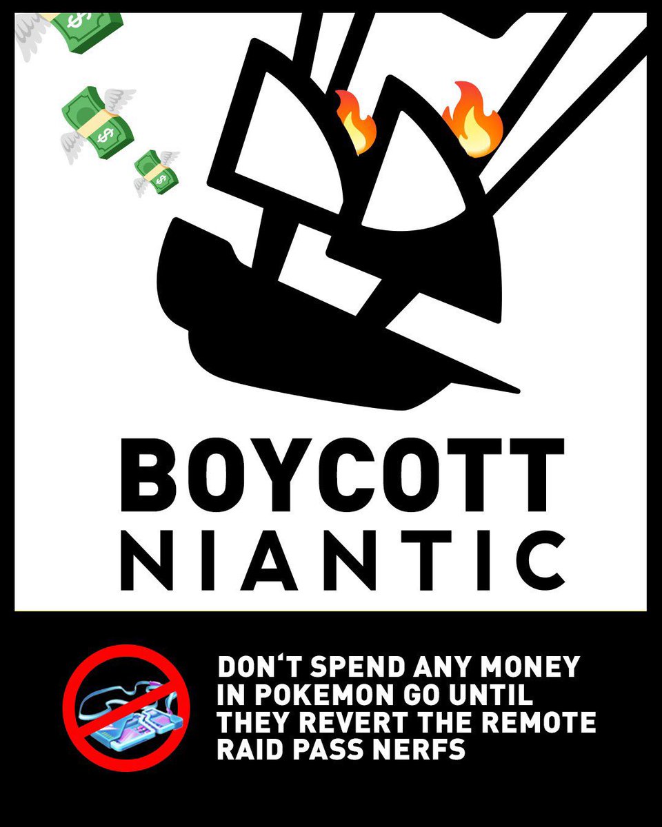 Matze316's tweet photo. #HearUsNiantic #HearUsNiantic2 #boycottNiantic @johnhanke @NianticLabs @PokemonGoApp #PokemonGo #PokemonNoGo #PokemonGoRaid https://t.co/PAcDVOmyl0
