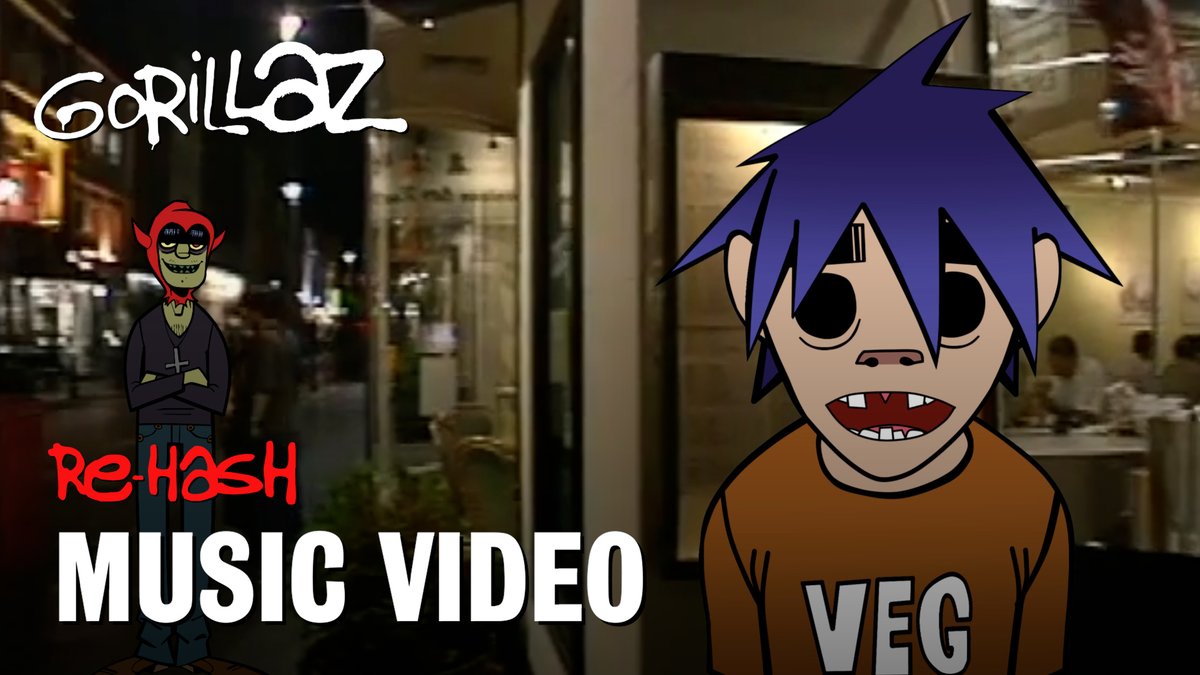 It's the money or stop - Fan rehash music video Coming soon! 

#gorillaz #2d #Murdoc #Russel #Noodle #phaseone