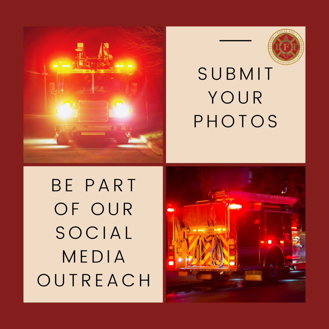 We want you to be a part of our social media pages! Click on the link in our bio and submit your pictures to be featured!
#local4321 #localunion #firstresponders #firefighters #browardcounty #firesafety