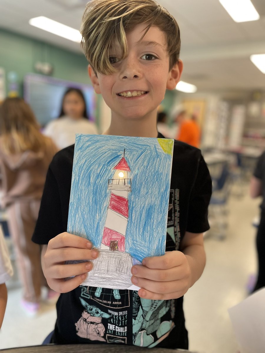 Mrs_Schrader4's tweet photo. Check out these creative scientists who designed, perfected, and showed off their paper circuit cards today! #science #futureelectricalengineers #STEAM #johnsonpride https://t.co/B9y4MxgE7B