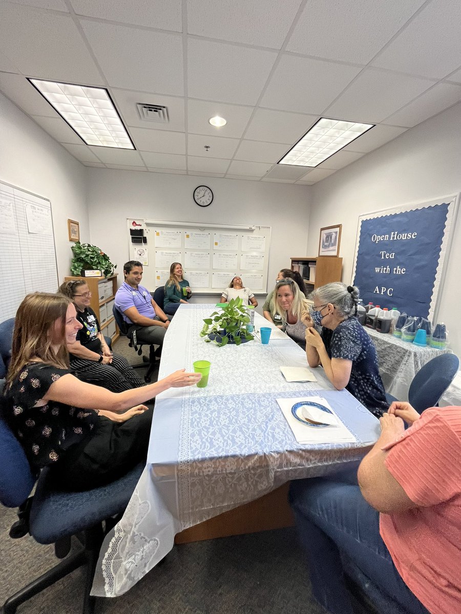 Hammett_Happenings on Twitter "We had an “Open House Tea with the APC