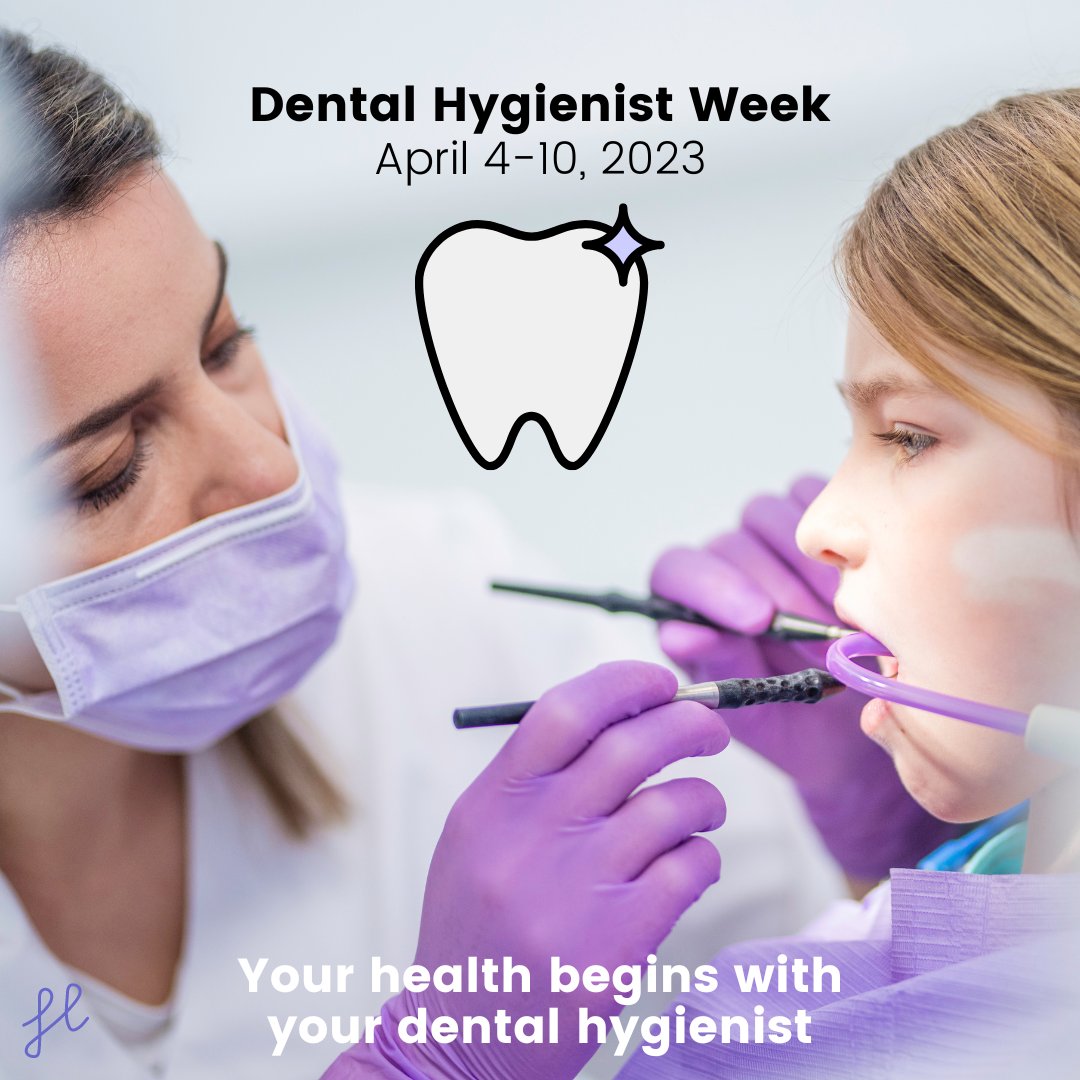 This week is National Hygienist Week! We should take time this week to acknowledge and thank all the #dentalhygienists who work hard every day to keep us healthy! Tag someone or send this to a dental hygienist that you know. 

#dentalhygiene #oralhealth #mouthhealth #teethhealth
