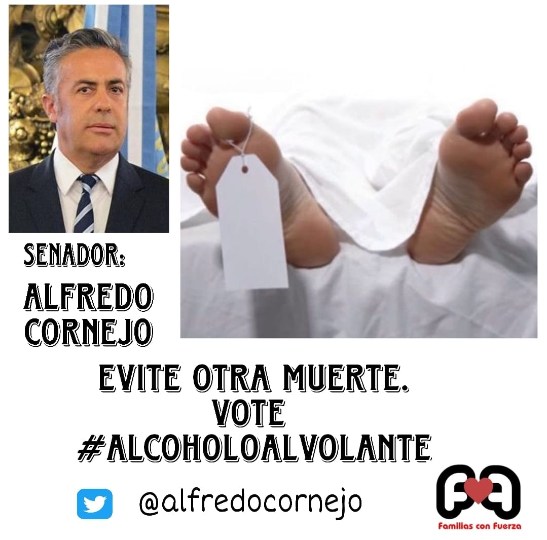 Sr <a href="/alfredocornejo/">Alfredo Cornejo</a> mintió, dijo que no sesionaron por otro problema
Hoy nuevamente dejó afuera  #Alcohol0AlVolante en la agenda de la próxima sesión.
No lo quieren tratar <a href="/luisnaidenoff/">Luis Naidenoff</a> <a href="/ljuez/">Luis Juez</a> <a href="/carolinalosada/">Carolina Losada</a> @InfoSegVial <a href="/pmcarignano/">Pablo Martinez Carignano</a>