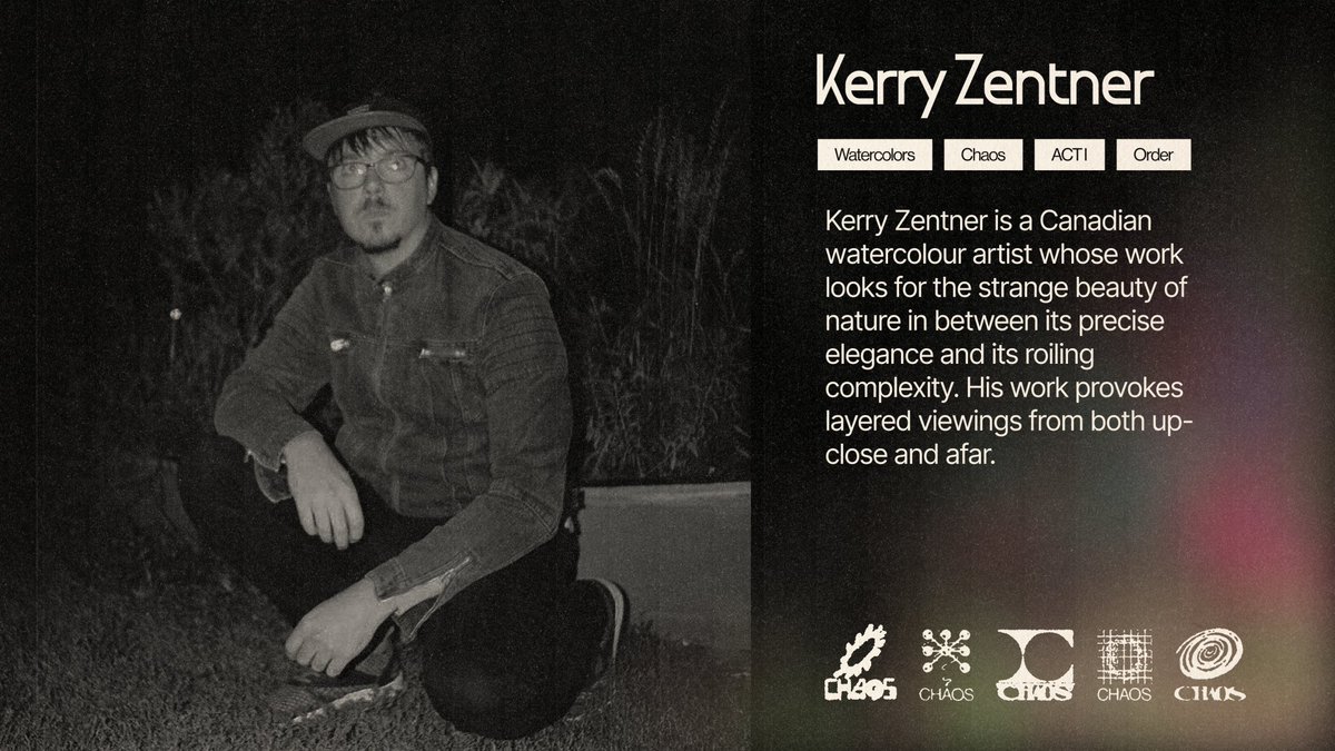 CHAOS (@headless_chaos) on Twitter photo The CHAOS Gallery introduces <a href="/KerryWZ/">Kerry on SuperRare</a>
All the Act I Songs in the CHAOS Collection feature Kerry's intricate and otherworldly watercolour illustrations.
On Friday, one of these pieces will be exhibited for the first time in its deeply colourful and vital original form. The CHAOS Gallery introduces <a href="/KerryWZ/">Kerry on SuperRare</a>
All the Act I Songs in the CHAOS Collection feature Kerry's intricate and otherworldly watercolour illustrations.
On Friday, one of these pieces will be exhibited for the first time in its deeply colourful and vital original form.