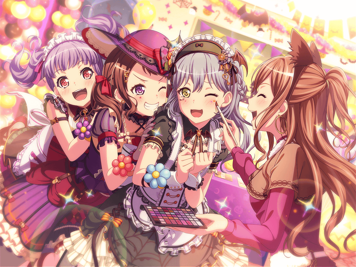 hourlylock's tweet photo. Halloween Together! (untrained) https://t.co/LJLrerrKvw