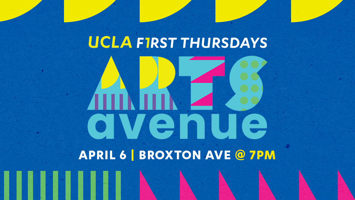 UCLA_TFT's tweet photo. Tomorrow from 7-10pm, join us for a night of creativity and fun at First Thursdays: Arts Avenue! Broxton Ave will be transformed into a vibrant street art gallery, featuring live artmaking by local artists. Come witness the magic unfold and immerse yourself in the beauty of art. https://t.co/Hnf3D7SqBb