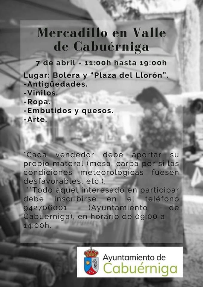 Mercadillo Valle Cabuérniga - 7 Abril - is.gd/WFwL4p #eventosCantabria #planesCantabria #Cantabria #planesenCantabria