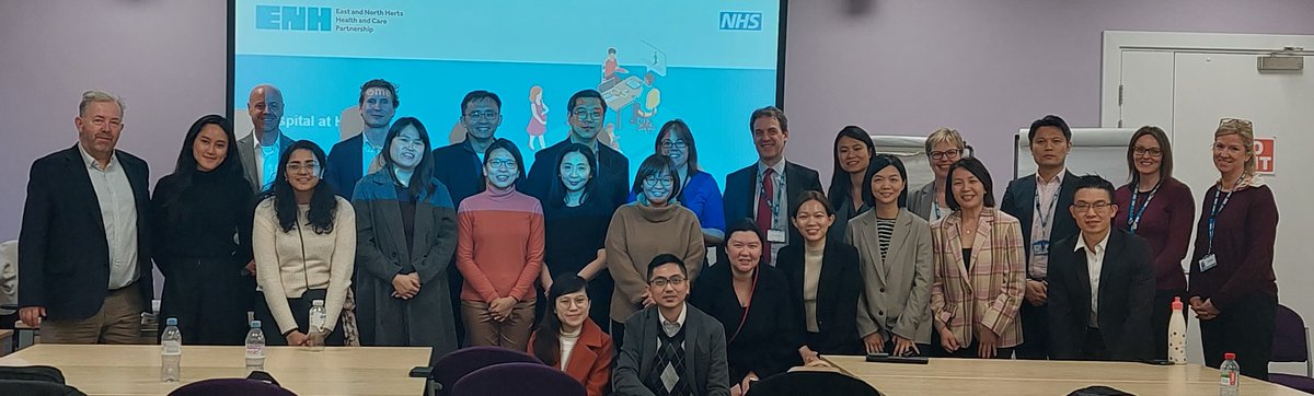 Delegates from Singapore’s Ministry for Healthcare Transformation visited our Care Coordination Centre (4 April) to see how the NHS remotely monitors patients in their homes. More about Hospital at Home ow.ly/v0cM50NBAW8 @HWE_ICS @hertscc @enherts @WestHertsNHS