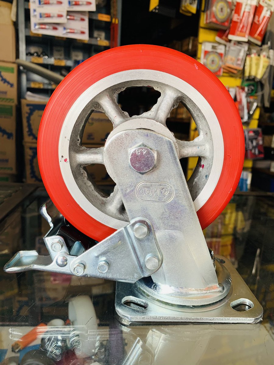 tribhamx's tweet photo. Indust. 6” x 2” Placa Sold. Freno Total Rueda Poliuretano Rin Rayos Aluminio Cap. Carga 450 Kg por Unidad.

contacto@tribha.com.mx
Tel: 555882-2074 551883-9213 https://t.co/kaUZM6OnRJ