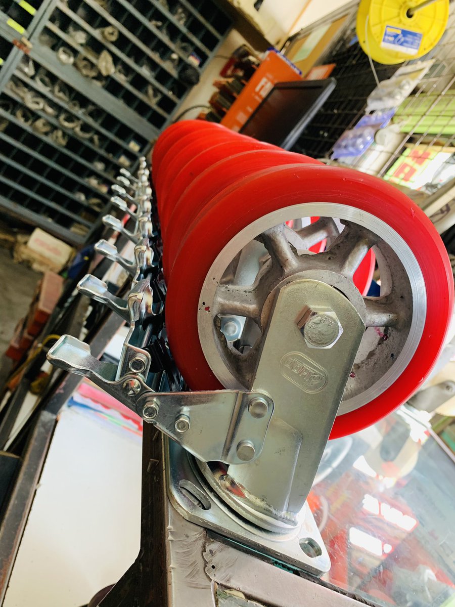tribhamx's tweet photo. Indust. 6” x 2” Placa Sold. Freno Total Rueda Poliuretano Rin Rayos Aluminio Cap. Carga 450 Kg por Unidad.

contacto@tribha.com.mx
Tel: 555882-2074 551883-9213 https://t.co/kaUZM6OnRJ