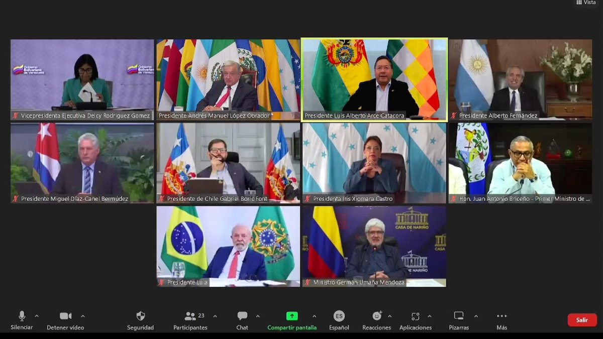 Declaración de la Cumbre de Presidentes realizada hoy, acuerda continuar trabajos en marco del compromiso establecido durante VII Cumbre de la CELAC sobre sistemas alimentarios y conocimientos y prácticas tradicionales y sostenibles, así como en el marco del plan SAN CELAC 2025.