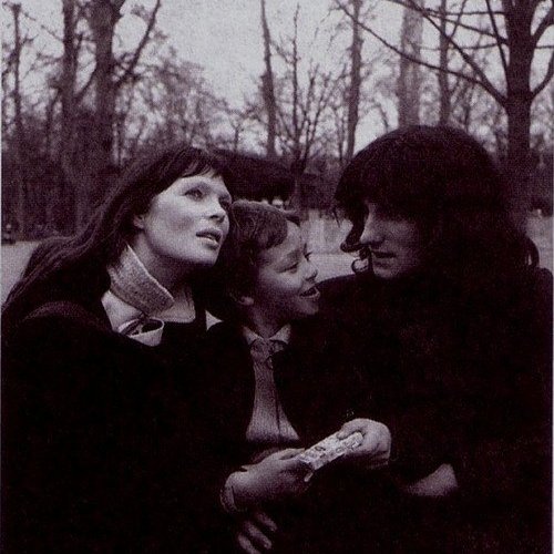 Philippe Garrel (#BOTD in 1948) with Nico and her son Ari Päffgen, circa 1960s.