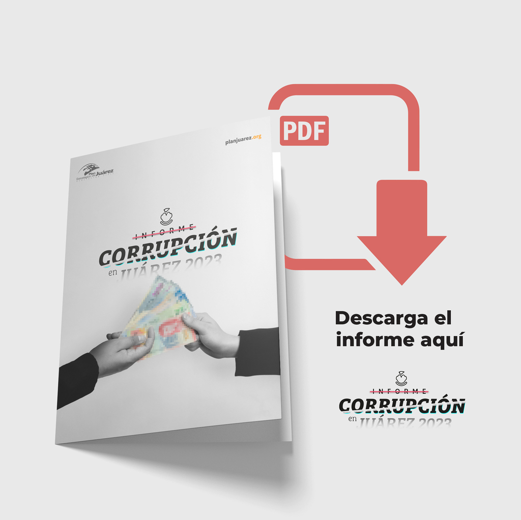 Puedes descargar el Informe de Corrupción en Juárez 2023 en este enlace: 👉 bit.ly/3KlFIOX 👈

El informe da a conocer información muy importante sobre el nivel de confianza de la ciudadanía en las instituciones públicas, así como la percepci… instagr.am/p/Cqqt5FtuxNl/