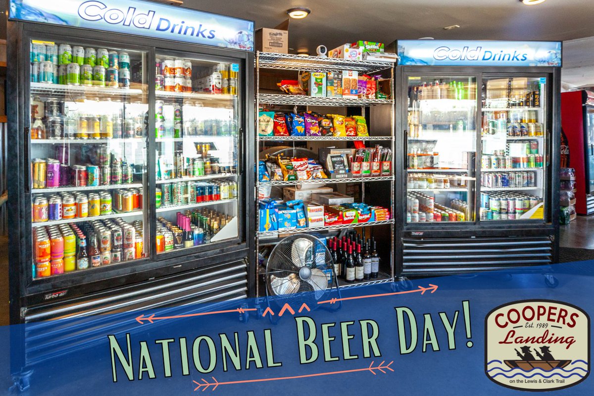 Cheers to National Beer Day! Today, we celebrate the joy of a cold, refreshing beer with friends and family. At Cooper's Landing, we're proud to support our local breweries and the craft beer industry. ☀️cooperslandingmo.com/events/

#beer #localbeer