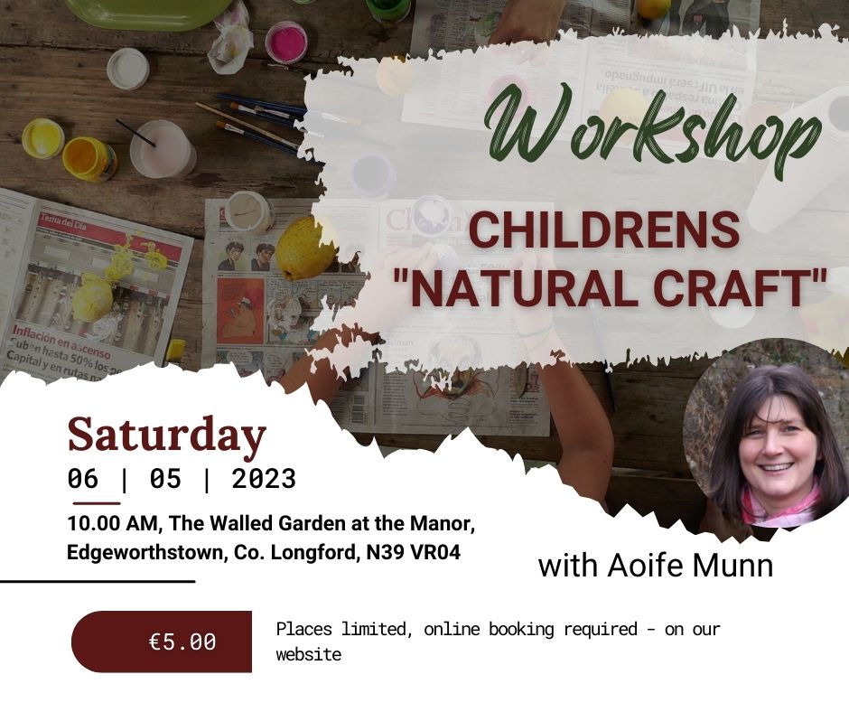 edgeworthsoc's tweet photo. Let the children use natural material to get creative🌱As part of the Maria Edgeworth Festival of Literature & Arts, 4th-7th May 2023🥳 Book here: https://t.co/5xvWYaUC8S
PLACES LIMITED!!! #nature #naturalcraft #childrencrafting https://t.co/uzXR3om8kk