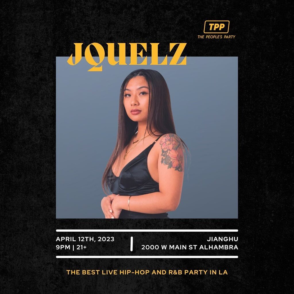 tppshows's tweet photo. 🎤 APRIL 12TH @jquelz performing live at #TPPshows THE BEST HIP-HOP AND R&amp;B PARTY in LA. Get your tickets now! 🎟️ 

#HipHop #RnB #Music #Events #ThePeoplesParty #Showcase #OpenMic #LA #LARapper #LASinger #LiveMusic #Singer #Rapper #HipHopMusic #RnBMus… https://t.co/sLMboaepOp https://t.co/Hlsm1MKrFe