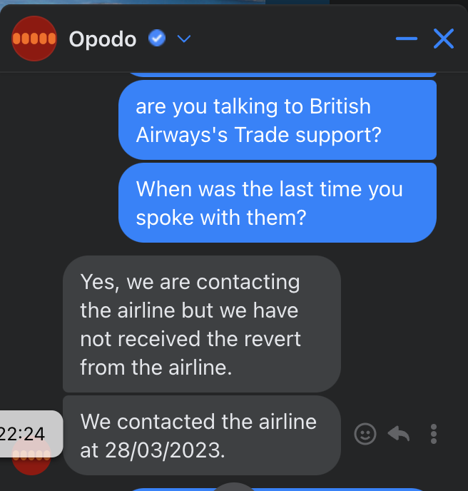 balan_crypto's tweet photo. @British_Airways @opodo @British_Airways Look at this. They have been contacting you and havent got any response from you for the last 2 years!! How irresponsible is this! https://t.co/Cgyw7FA2Fu