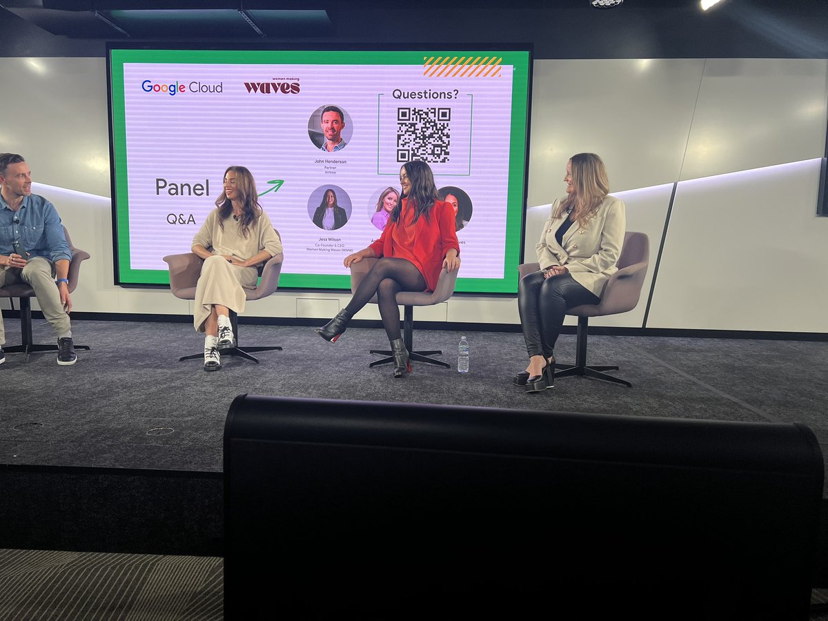 Katerina_Mtaus's tweet photo. Last night I got to hang out at @googlecloud for an amazing event by  @Jessmaewilson and Hailey from @WomenMakingWave ♥️

Interview by Hailey @ThePoonacha and amazing panel with @Michellejreeves @MAVIONworld and @amandaj0hnstone @johnhenderson @MikeCiesla https://t.co/NSbSn7PnTP