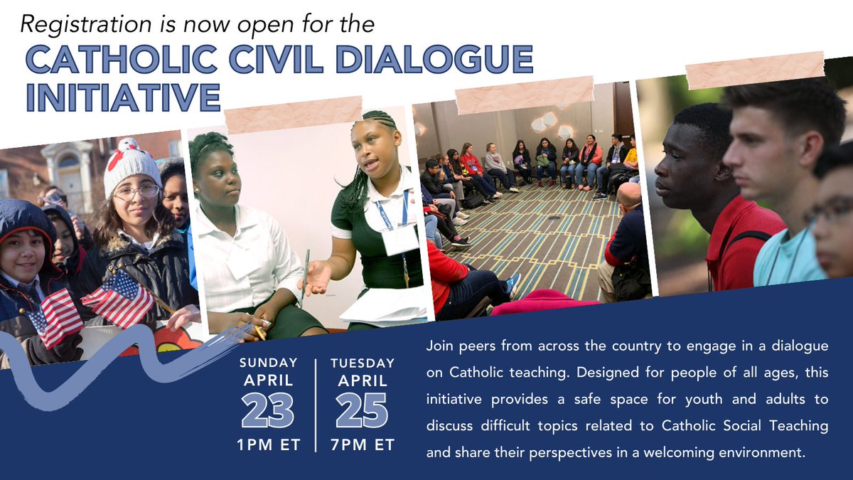This Initiative is a collaboration between the Archdiocese of Washington, the Archdiocese of Newark, the Archdiocese of Mobile, the Diocese of Scranton, and the McGrath Institute at the University of Notre Dame. To learn more or to register please visit: adw.org/catholic-civil….