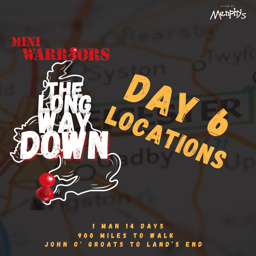 LongWayDown23's tweet photo. Day 6 route 🗺️
Dean (@miniwarriors2) will be walking from #StBoswells to #Castleside
Leaving the wonderful Scotland 🏴 for the brilliant North East 🏴 https://t.co/8SmVTj3HWz