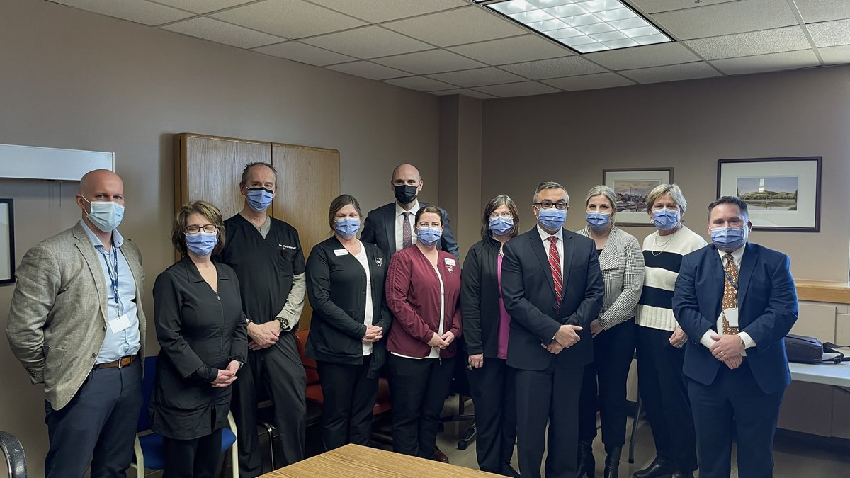 Visited Glace Bay General Hospital with MP <a href="/mikekelloway/">Mike Kelloway</a> and <a href="/JanetHazey/">Janet Hazelton</a> to meet with health professionals. We discussed their challenges and how to enhance access to primary and emergency care services for Glace Bay and nearby communities.