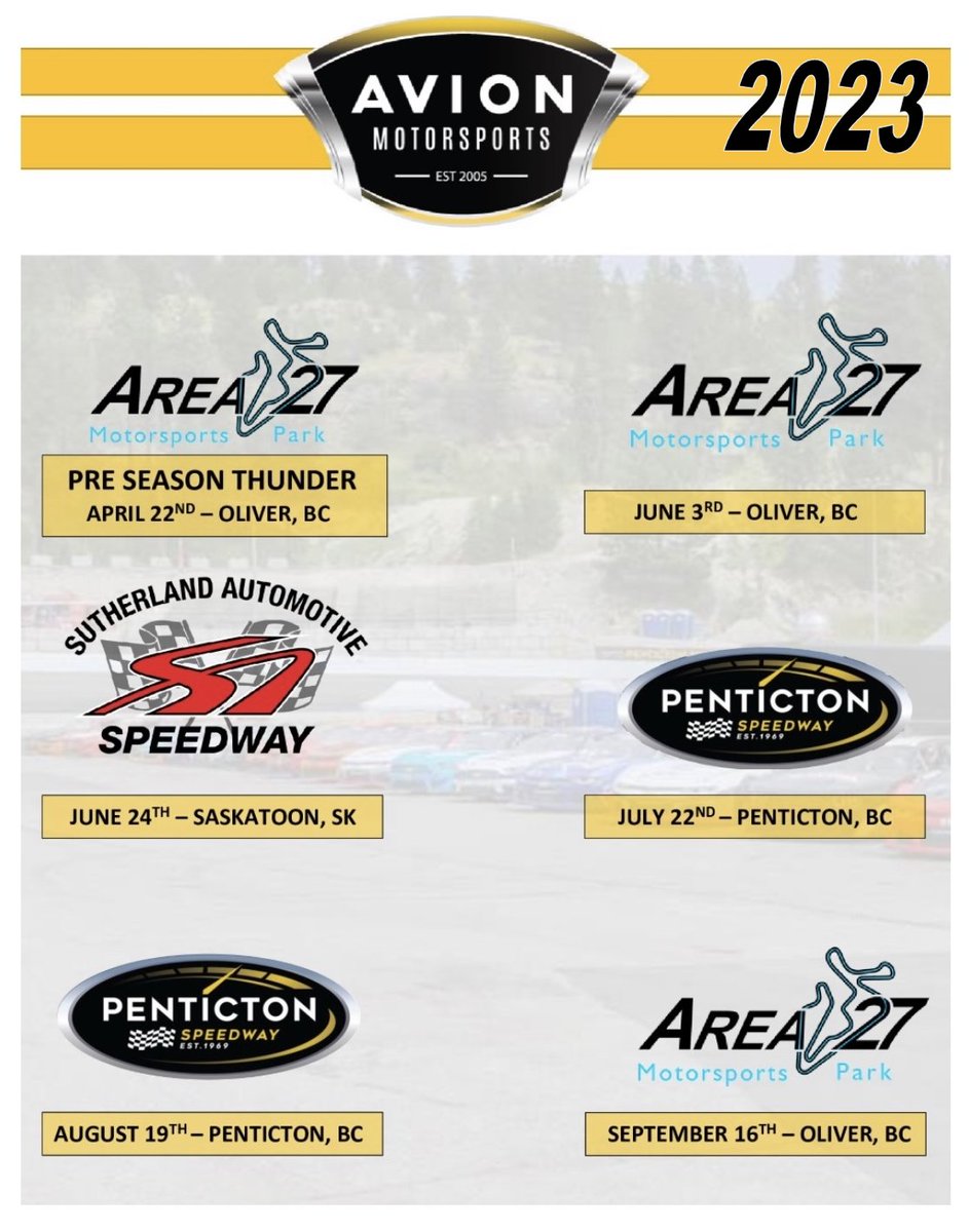 Spring Has Sprung!

Here is the 2023 RS1 Cup Series Schedule
