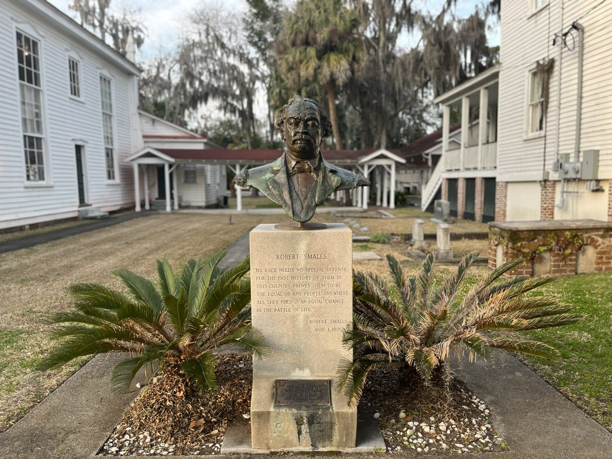 On April 5, 1839 Robert Smalls was born enslaved in Beaufort, SC. His mother, Lydia, couldn’t have predicted that her son would eventually come to own the land on which they were once enslaved, or that he’d live in the home as a future US Congressman, or die a free man in 1915.