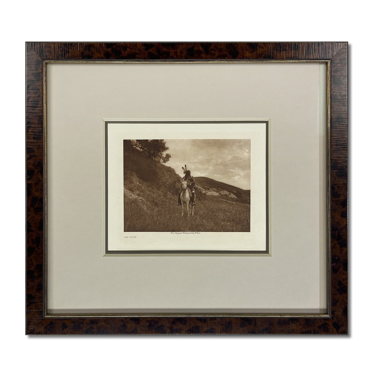 'The Sioux' - framed Curtis Photogravure  
Edward S. Curtis (2/19/1868 ~ 10/19/1952) 

#northpennart #custompictureframing #edwardcurtis #photogravure #photography #southwest #nativeamerican