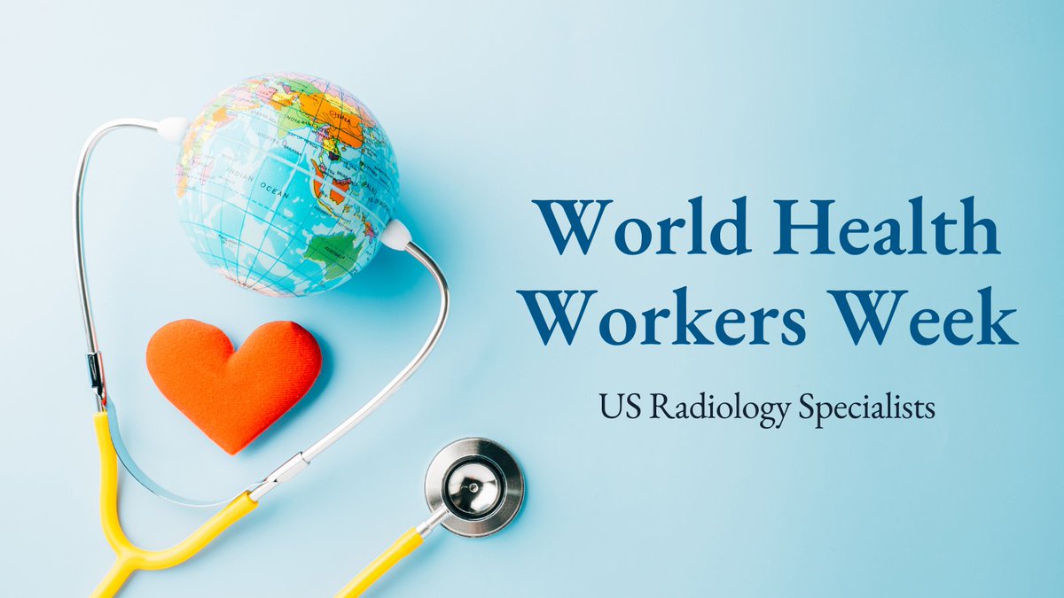 Across the globe, health workers give their time, talents, and selfless dedication to their patient's wellbeing. To all those who serve our communities in this field, we celebrate you. #RadLeaders #Healthcare #HealthWorkersWeek #Radiology