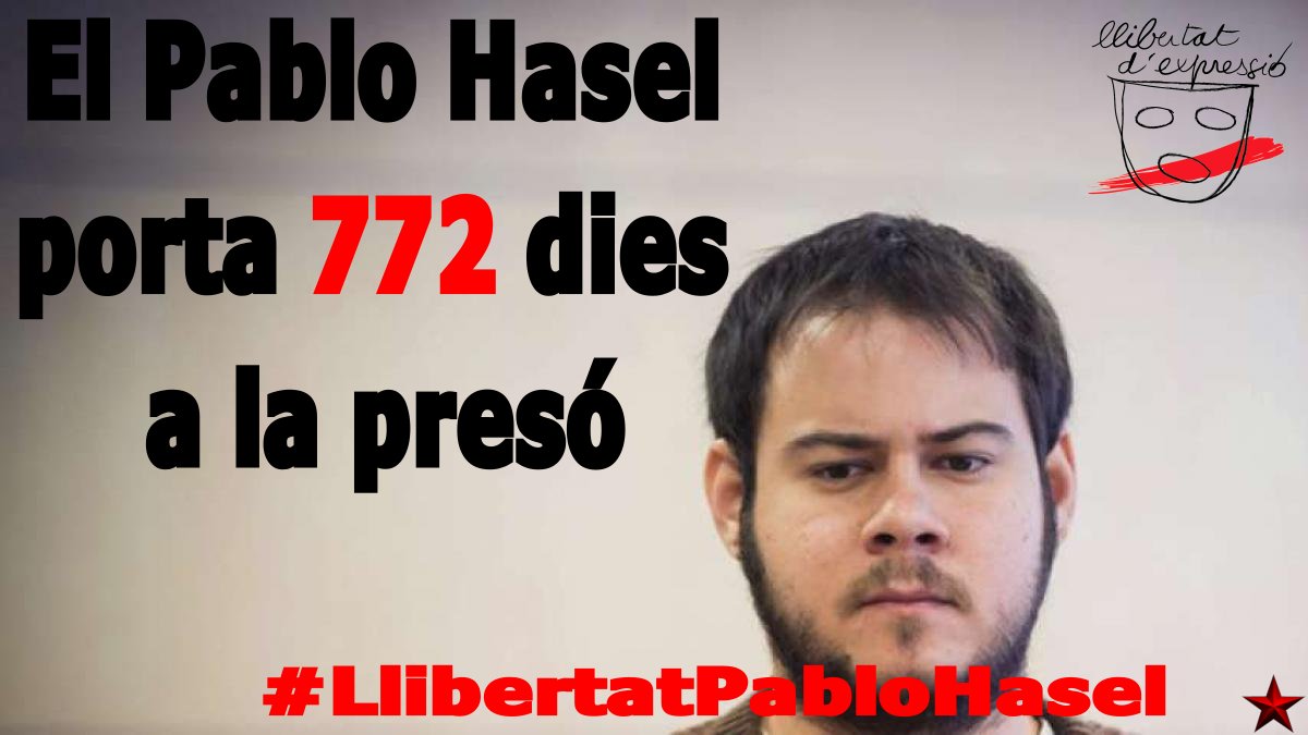 #LibertadPabloHasel
#FreePabloHasel
#BorbónYLadrón