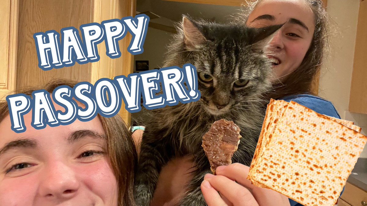rizzyandmizzy's tweet photo. New video up! #HappyPassover
 https://t.co/LpCdMjHJkC https://t.co/gFKUGjJPvt