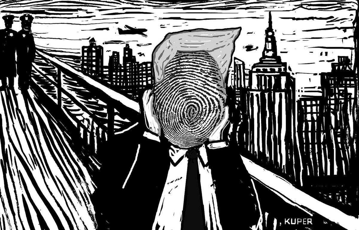 PKuperArt's tweet image. Edvard Trump. The Scream we'll hear as additional cases reach the courts. Shoulda stuck to real estate.
#TrumpArraignment #TrumpArrest #TrumpIndictment