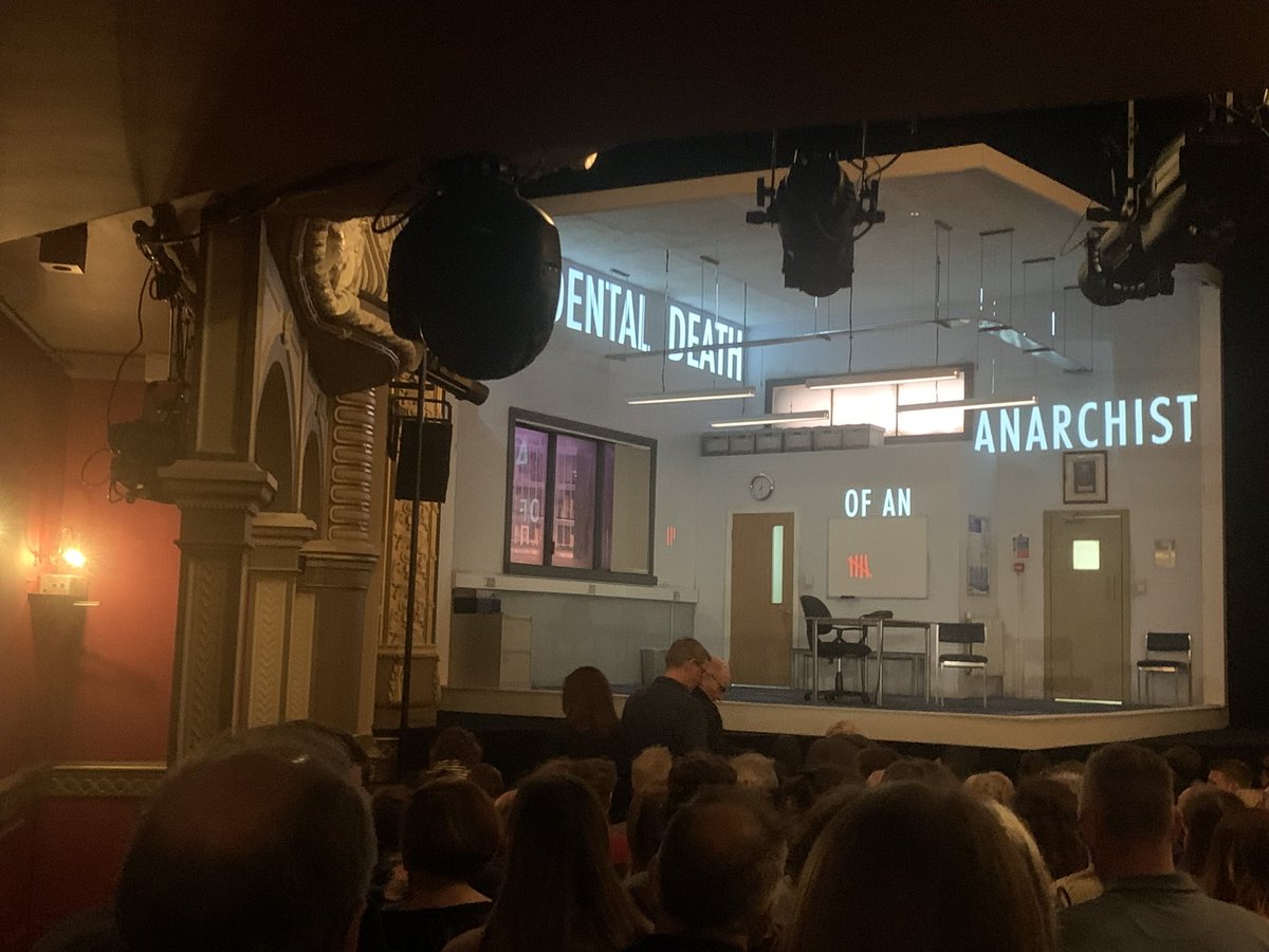 Mark Shenton 💙 (@shentonstage) on Twitter photo Just seen ACCIDENTAL DEATH OF AN ANARCHIST at <a href="/LyricHammer/">Lyric Hammersmith Theatre</a>, a riotously funny farce that must surely be West End bound now. It is the best comedy since ONE MAN TWO GUVNORS — but with more political bite and resonance, especially given the current state of <a href="/metpoliceuk/">Metropolitan Police</a>. Just seen ACCIDENTAL DEATH OF AN ANARCHIST at <a href="/LyricHammer/">Lyric Hammersmith Theatre</a>, a riotously funny farce that must surely be West End bound now. It is the best comedy since ONE MAN TWO GUVNORS — but with more political bite and resonance, especially given the current state of <a href="/metpoliceuk/">Metropolitan Police</a>.