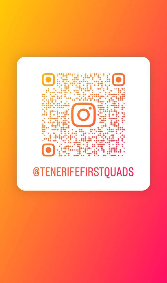 Checkout my new companies instagram page!  instagram.com/tenerifefirstq…