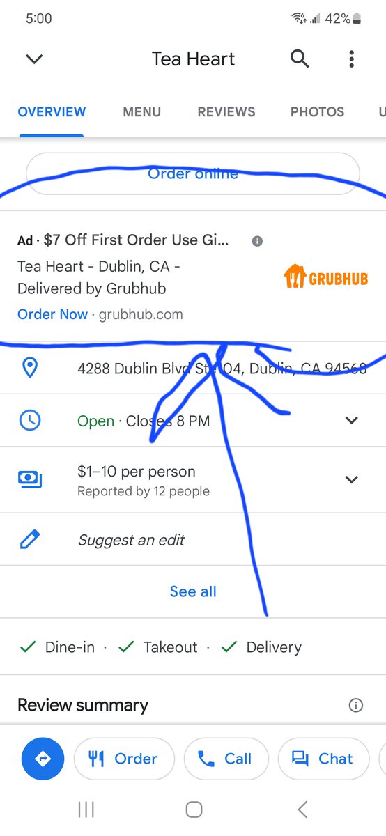 ZRod_460's tweet photo. @Grubhub_Care Can you explain this? This ad is false advertising when its expired. Can you provide a 1 time use coupon to make up for this? So I can utilize this offer https://t.co/Amz5da3Idp